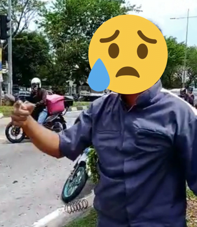 Insiden kemalangan di Bayan Lepas, Pulau Pinang tular selepas seorang lelaki memandu Perodua Myvi dipersalahkan walaupun bukan penyebab berlaku insiden terbabit