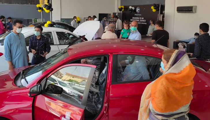 Saga merupakan model pertama Proton dipasarkan di Pakistan. - Foto oleh Proton