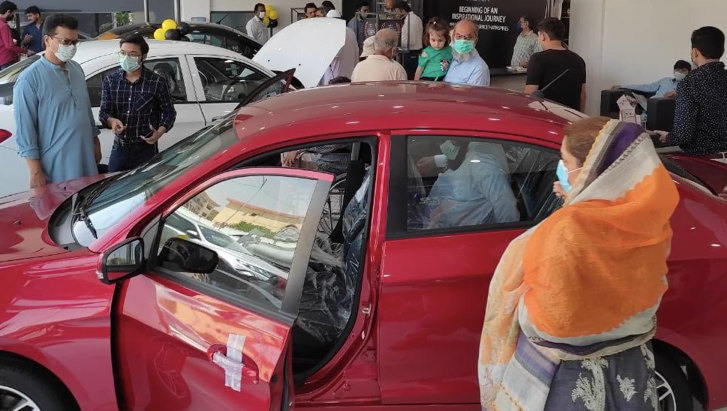 Saga merupakan model pertama Proton dipasarkan di Pakistan. - Foto oleh Proton