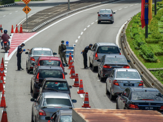 Polis meningkatkan kawalan keselamatan rentas negeri sempena Aidilfitri nanti