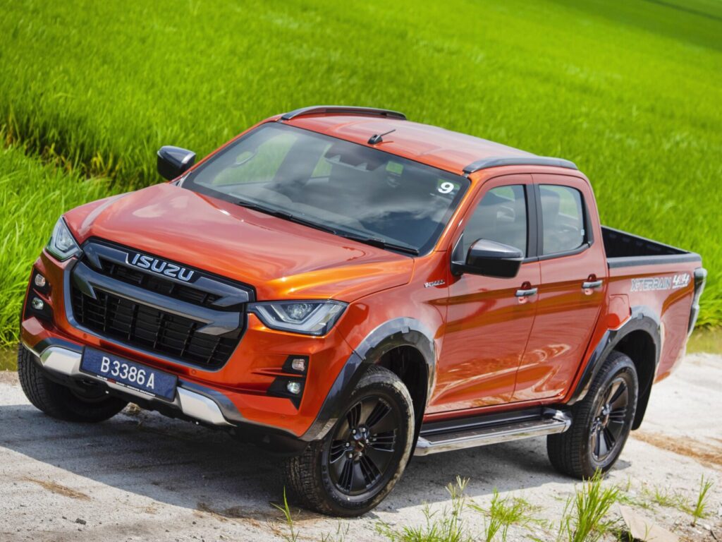 Valencia Orange antara warna pilihan bagi Isuzu D-Max generasi ketiga. - Foto oleh Isuzu Malaysia