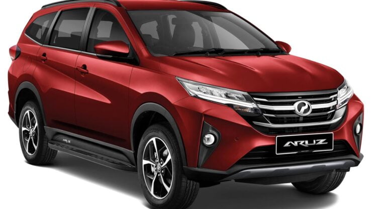Perodua memperkenalkan warna utama Aruz 2021 iaitu Passion Red