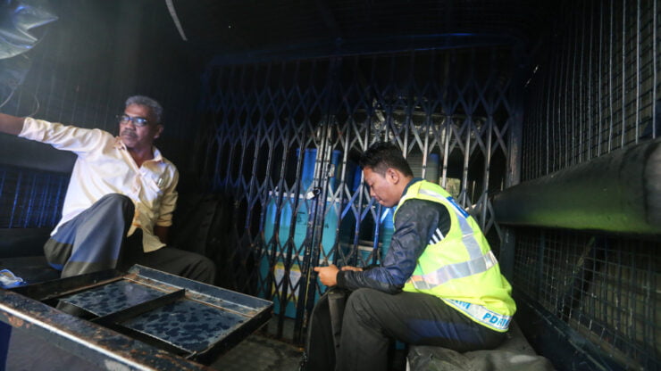 Kenderaan 'Black Maria' juga pernah digunakan bagi membawa barang bukti untuk dibawa ke mahkamah