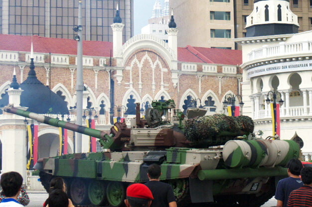 "Pendekar" dipertonton kepada orang awam ketika sambutan Hari Kebangsaan