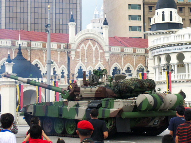 "Pendekar" dipertonton kepada orang awam ketika sambutan Hari Kebangsaan