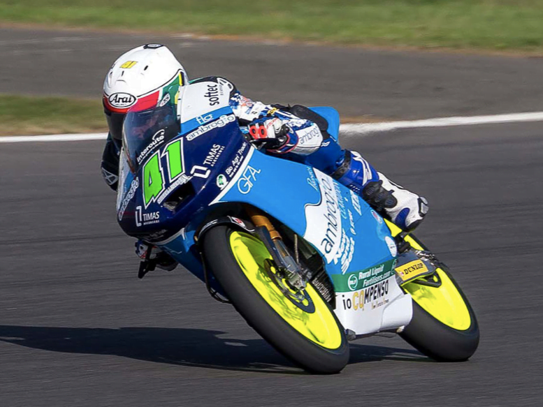 Brad Binder pernah mewakili pasukan Abrogio Racing pada 2013