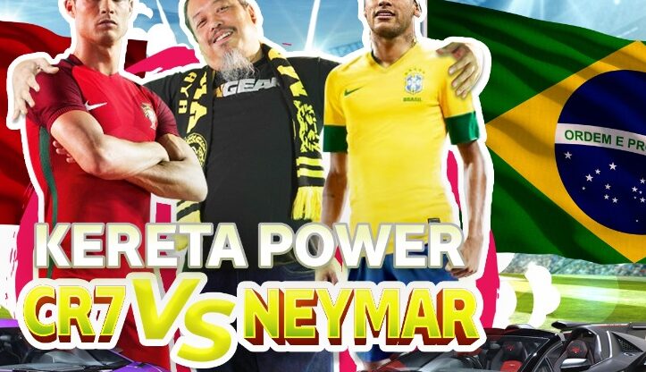 Tonton video bersama Bro Syamsul untuk ketahui antara koleksi kereta milik Neymar dan Ronaldo. - Foto oleh EnGear