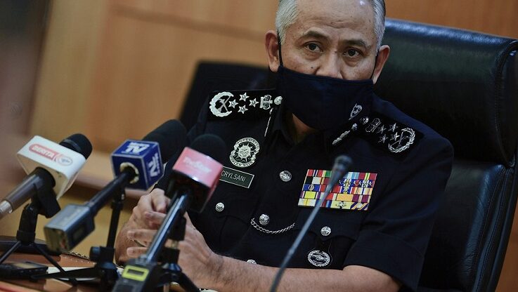 Ketua Polis Negara Tan Sri Acryl Sani Abdullah Sani. - Foto ihsan Malay Mail