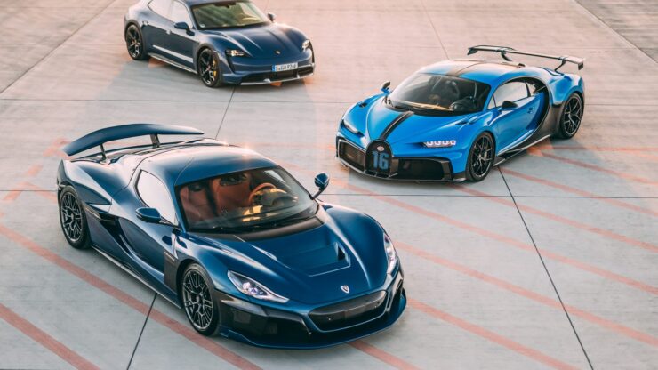 Peminat hypercar atau supercar pasti teruja dengan habungan dua syarikat ini. - Foto ihsan Rimac