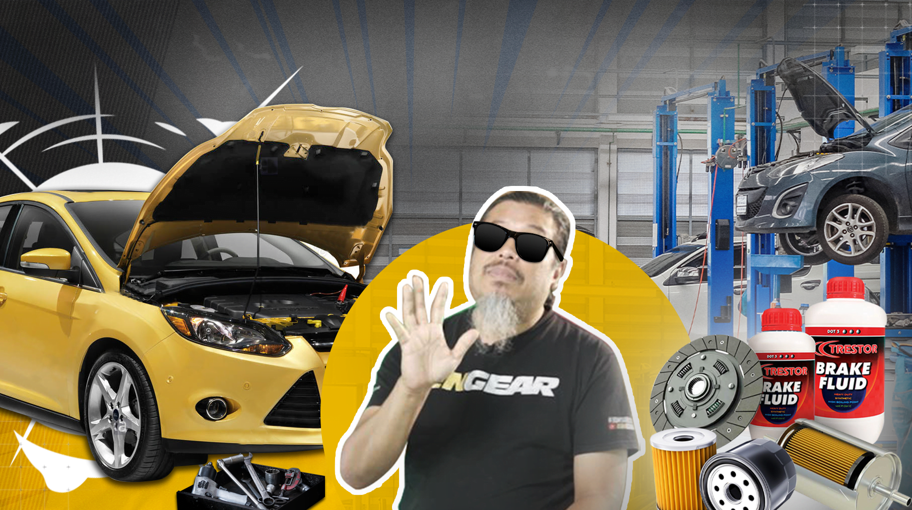 pengetahuan am jaga kereta