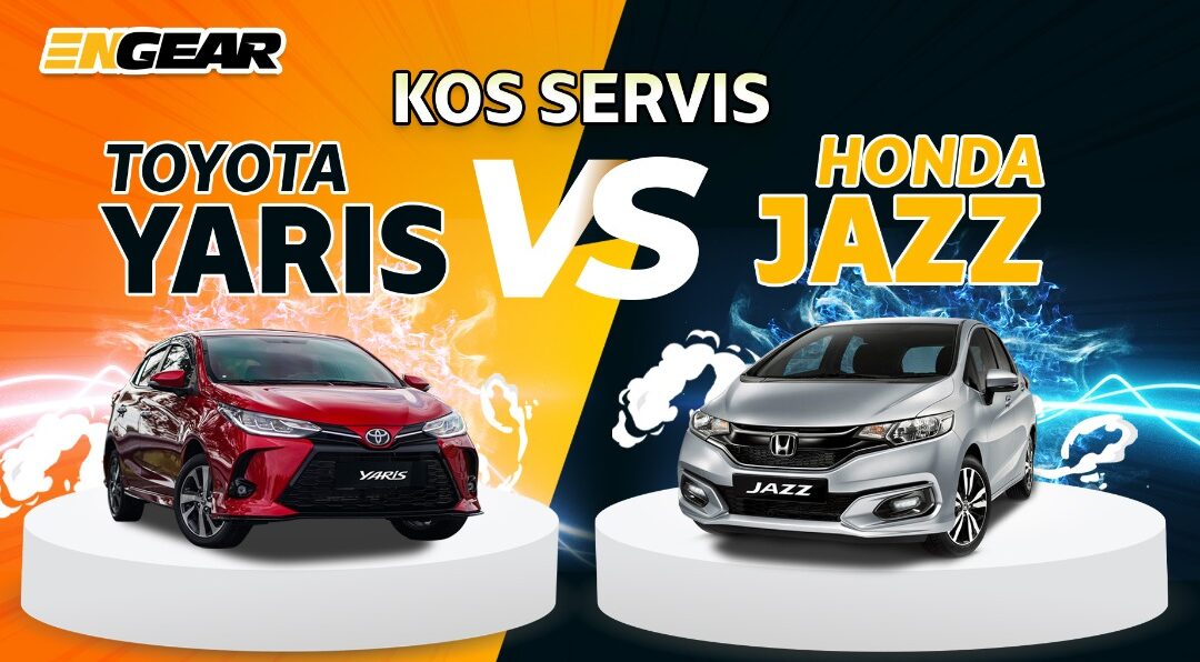 Jom ketahui berapakah perbezaan jos servis Jazz dan Yaris. - Foto oleh EnGear