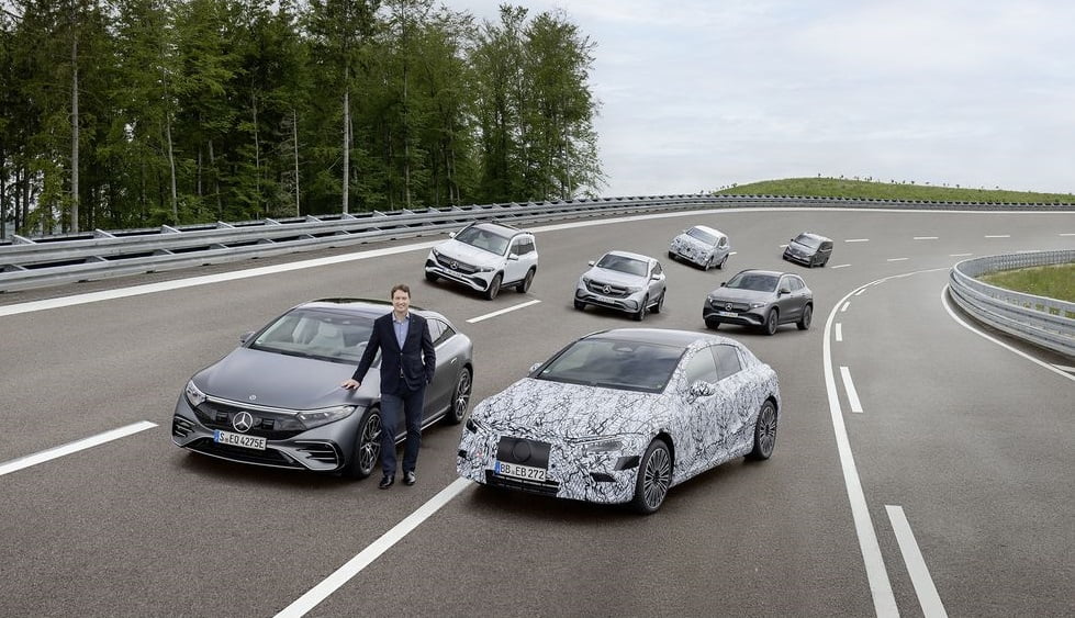 mercedes ev models