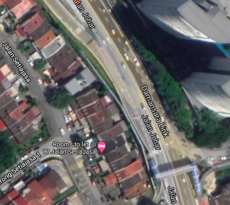 Jalan Johar, Bangsar ditutup sehingga Mac tahun depan. - Foto ihsan Google