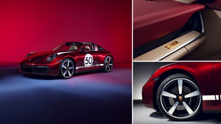 porsche 911 targa 4s heritage design edition thumb