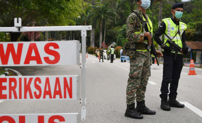 Gambar fail sekatan jalan raya (SJR). - Foto ihsan Malay Mail
