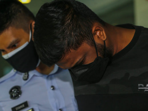 Tertuduh, K. Devaaswin, 24, berdepan hukuman maut jika sabit kesalahan. - Foto ihsan Malay Mail