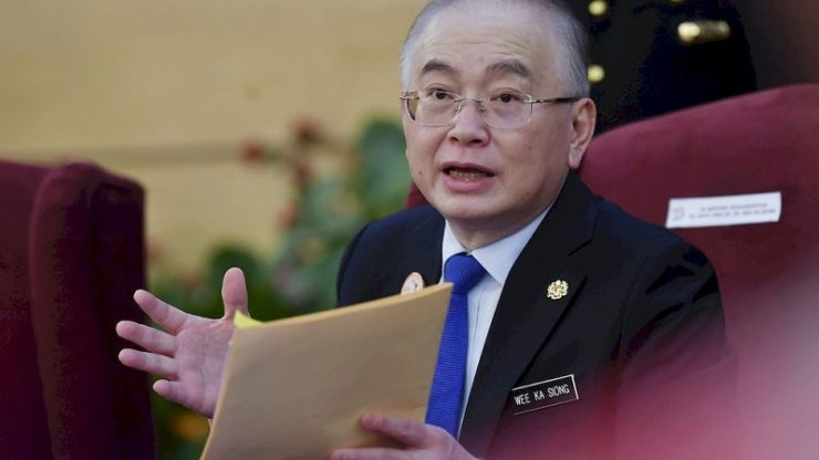 Pengangkutan, Datuk Seri Wee Ka Siong. - Foto ihsan Malay Mail