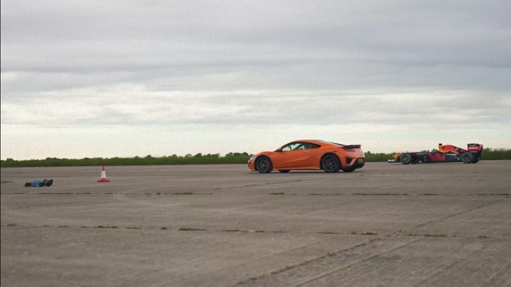 f1 vs honda nsx vs arrma limitless 01