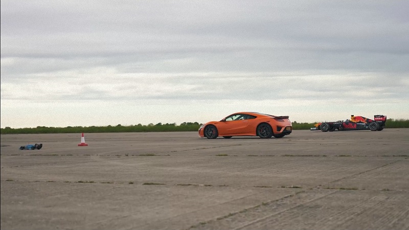 f1 vs honda nsx vs arrma limitless 01