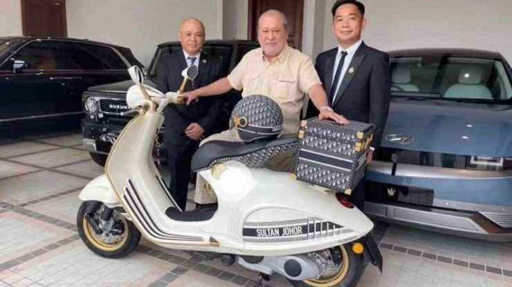 vespa 946 christian dior sultan johor 01