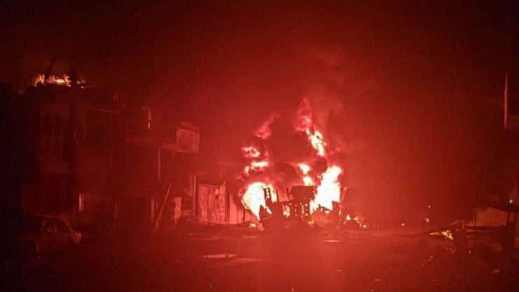 Letupan di Haiti turut tular di media sosial selain mengundang rasa simpati ramai. - Foto ihsan Twitter/Mete Sohtaoğlu