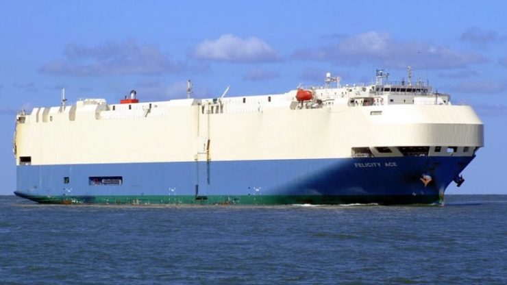 Kapal kargo Felity Ace. - Foto ihsan Wikipedia