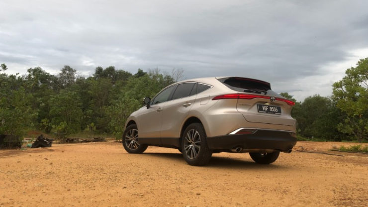 toyota harrier thumb