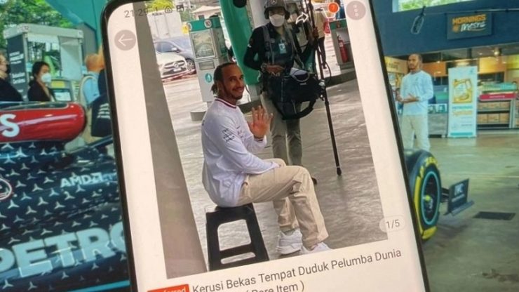 kerusi lewis hamilton – siyacincau