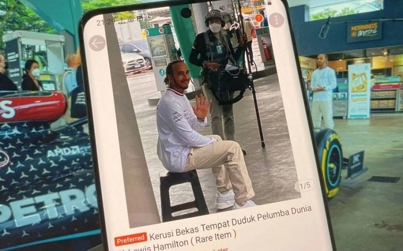 kerusi lewis hamilton – siyacincau