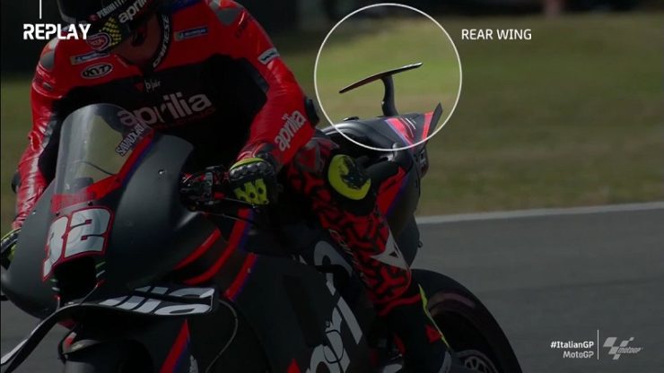 aprilia rs gp rear wing – crash.net