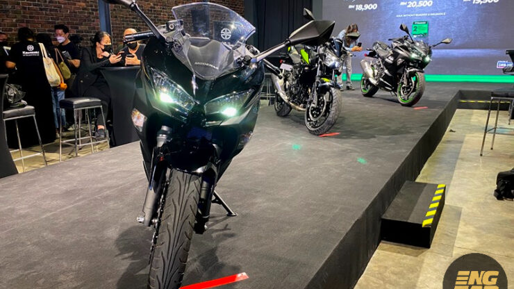 Modenas X Kawasaki 250 cc model pelancaran