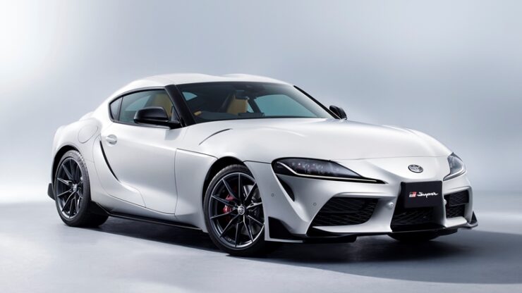 Toyota GR Supra matte white edition 01