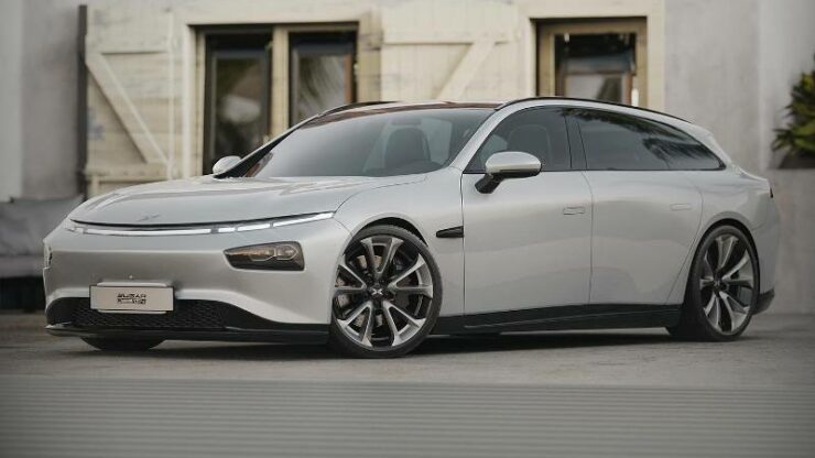 Xpeng P7 shooting brake 02