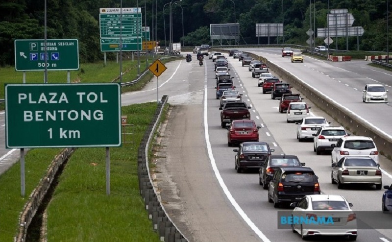 plaza tol bentong – bernama