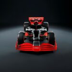 Showcar with Audi F1 launch livery