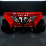 Showcar with Audi F1 launch livery