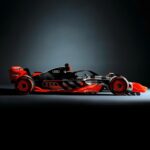 Showcar with Audi F1 launch livery