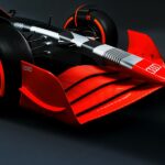 Showcar with Audi F1 launch livery