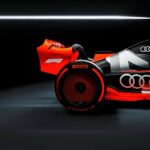 Showcar with Audi F1 launch livery
