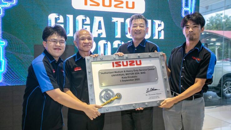 ISUZU FIRST MHD DEALER AT SABAH