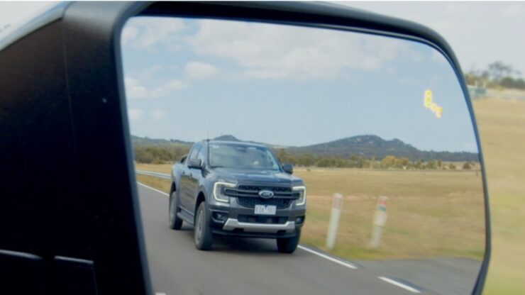 ford ranger Cross Traffic Alert