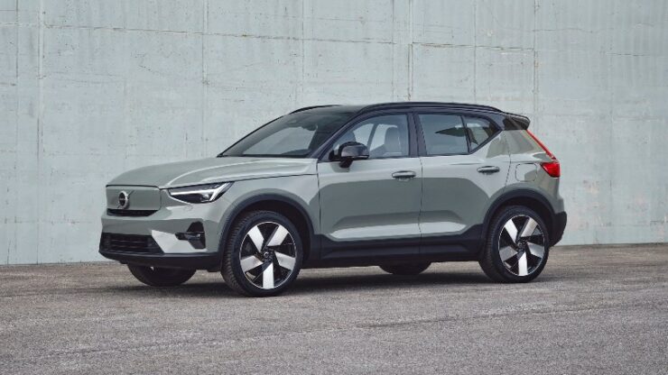 XC40 Recharge Twin, Sage Green