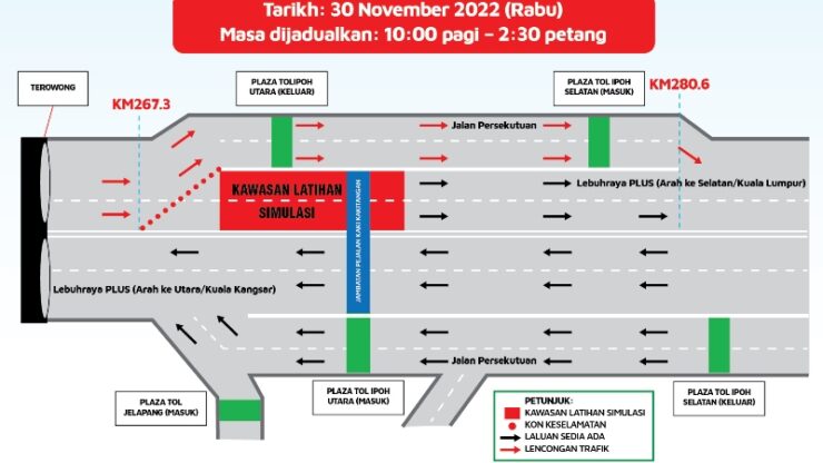 Map Emergency Simulation Exercise For Action (30 Nov 2022)