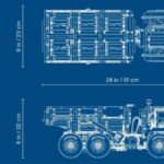 lego technic volvo articulated hauler 6×6 09