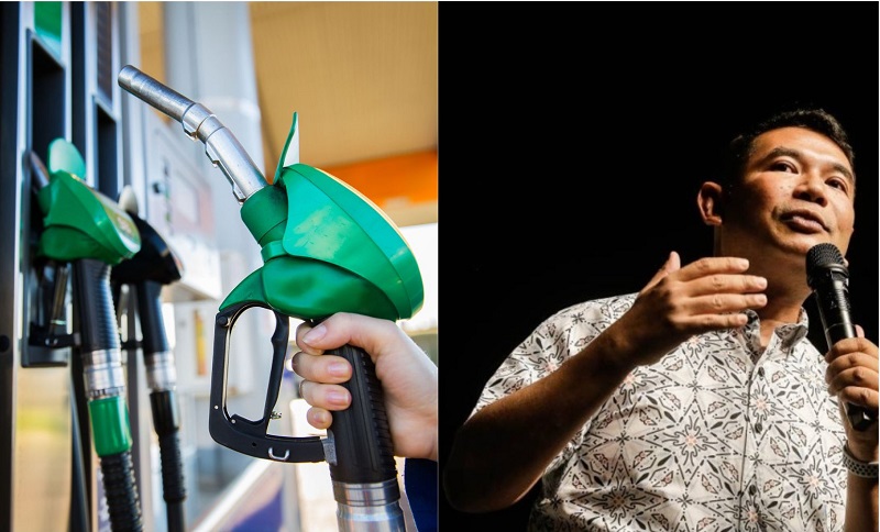 rafizi ramli harga petrol
