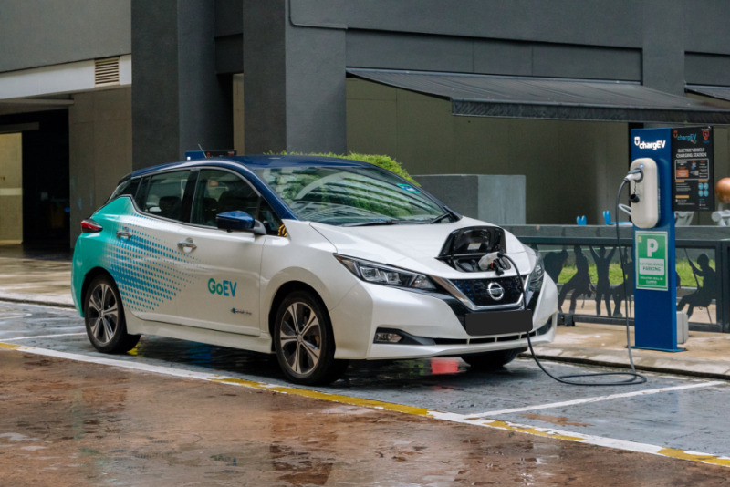 A GoEV zone in the Klang Valley