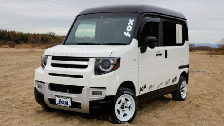 Honda N-Van Land Rover Defender 02