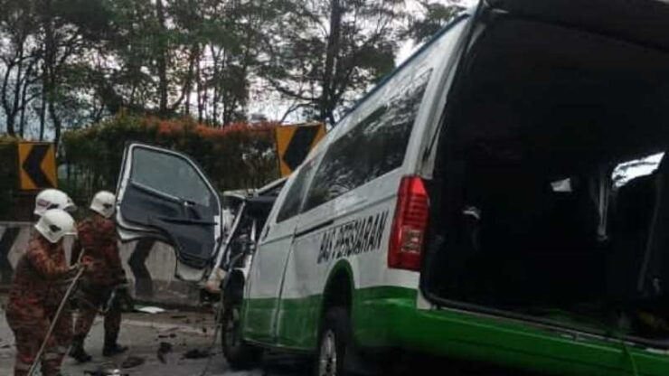 Kemalangan van Genting Highland 01