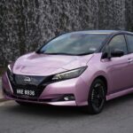New Nissan LEAF_Opera Mauve with Super Black Roof