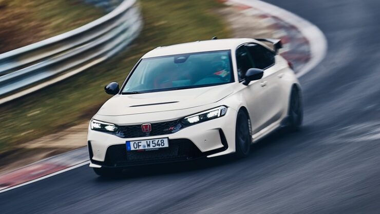 2023 Honda Civic Type R at Nurburgring (1)